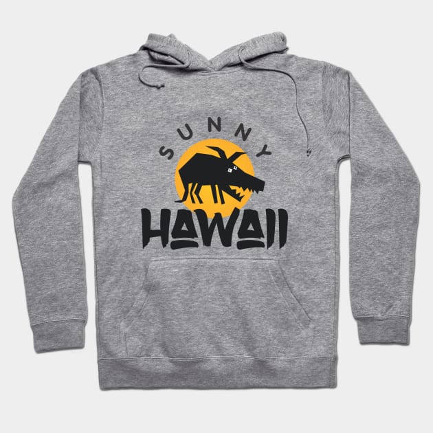 Hawaii T Shirt Hoodie by Dale Preston Design